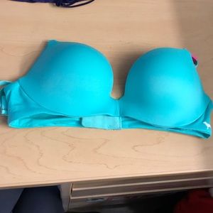 Mint Green PINK Campus Push-up Bra